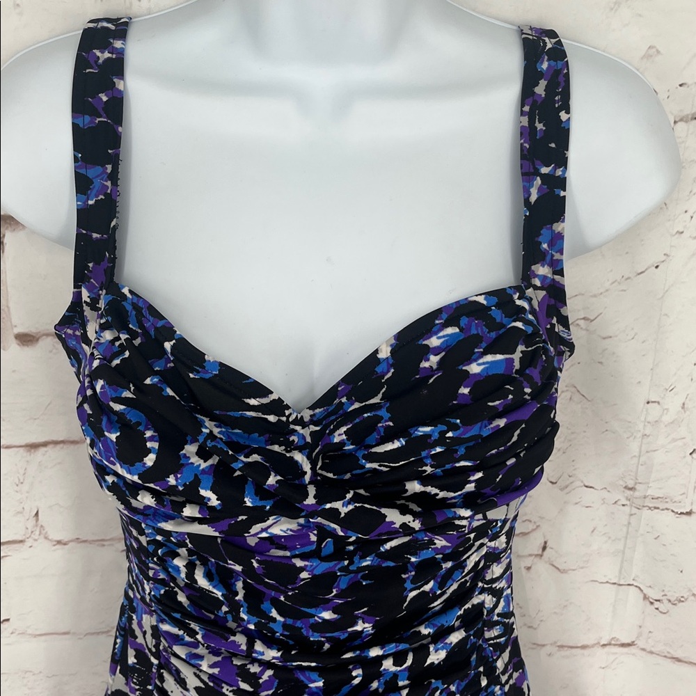 Miraclesuit Retro Style One Piece, Size 10 - Picture 3 of 9